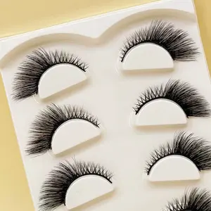 New Design Cat Eye Faux Mink Eyelash Cruelty Free Wholesale 3D Faux Mink Eyelashes