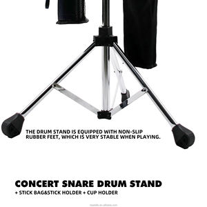 JBK Multifunción Snare Drum Stand Drumstick Almacenamiento Estante Plegable Ajustable Instrumento <span class=keywords><strong>de</strong></span> Percusión Accesorios - Product Image 2
