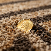 Rollo de Alfombra Impresa de Nylon 6.6 para Habitaciones y Pasillos de Hoteles, Revestimiento de Suelo Duradero e Insonorizante para Proyectos