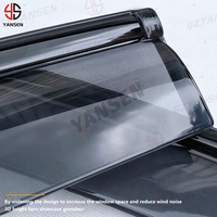 Pour Mercedes-Benz Classe V Marco Polo W447 2016 et plus, 2 pièces, accessoires de garniture de fenêtre en PC, déflecteurs de fenêtre, pare-pluie, pare-vent, pare-soleil