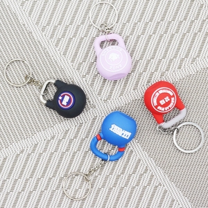 Chất lượng cao vàng Nhà cung cấp PVC cao su llaveros bailarinas llavero destapador Para sublimar phòng tập thể dục kettlebell Keychain - Product Image 2
