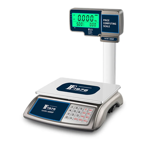 Veidt Weighing FF1976 14191-4099F 30kg 5g Stainless Steel Electronic Digital Scale Price Computing With Pole 14191-4099F FF1976 - Product Image 1