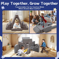 Sillón Toggo Moderno y de Tendencia para Sala de Juegos Infantil, Sala de Estar, Hotel, con Compresión al Vacío, Asiento Cómodo y Suave para Dormitorio