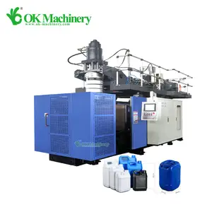 BKYP017 Fully Automatic Double Extrusion Hdpe Moulding Plastic 20 Liter 25l Jerrycan Bottle Blow Molding Machine