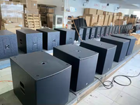 Active Subwoofer Pro Audio Sound Equipment 15 18 21 pouces Bass Bin Speakers Sub