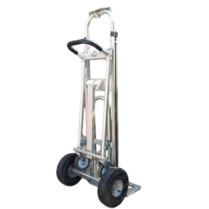 Heavy Duty 3-en-1 Plataforma de aluminio plegable Camión Carro de mano de cuatro ruedas 300kg Capacidad de carga Herramientas OEM - Product Image 3