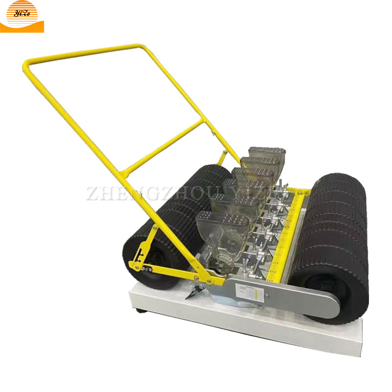 Plantador de semillas pequeño para agricultura, modelo eléctrico y a gasolina, plantador de cebolla, sembradora de verduras manual