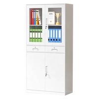 Armoire à 2 tiroirs en métal Armoire de stockage de fichiers moderne Fabricant de classeurs verrouillables pour le bureau