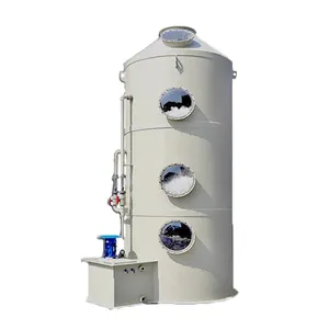 Industrial gas cyclone dust collector packing absorption column -Anti-pollution Absorption System-Air water scrubber