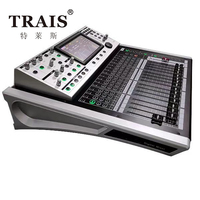TRAIS Console de mixage audio numérique professionnelle 20 canaux pour performances, chant et soirées