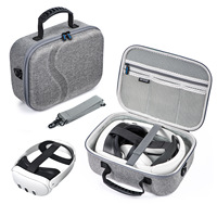 Étui de transport pour casque de réalité virtuelle Meta Quest 3, sac de rangement grand format, étanche avec bandoulière pour Quest 3