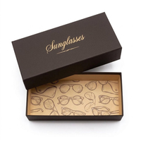 Boîte d'emballage et d'expédition personnalisée avec logo pour étuis à lunettes de soleil et lunettes de vue