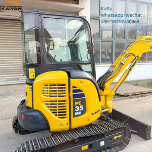 Excavadora de cadenas Komatsu PC35MR usada original de alta calidad, miniexcavadora de segunda mano PC 30 PC40 PC50 PC55 - Product Image 6