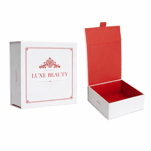 Caja de Embalaje de Perfume Reciclable de Lujo con Cierre Magnético, Plegable, de Papel Rígido, para Cuidado de la Piel y Fragancias - Product Image 1