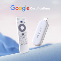 Nuevo TV Stick 4K KICKP1 KP2 2026, Decodificador Amlogic S905Y4, Certificado por Google, 2GB 8GB, Wifi Dual, Fire TV Stick, Android 14, TV Dongle