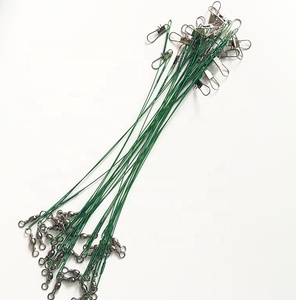 BOLLA di Pesca 15-30cm Anti-Morso di Filo di Acciaio inossidabile <span class=keywords><strong>Leader</strong></span> di Pesca Con Girevole di Pesca Accessorio - Product Image 5