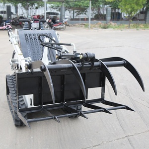 Livraison gratuite de gros chargeurs sur chenilles <span class=keywords><strong>Mini</strong></span> Skidsteer Moteur de puissance Piste de roue Skid Steer avec pièce jointe - Product Image 4