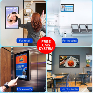 32-Inch Wall-Mounted <strong>Android</strong> 14 FHD Digital Signage Display Touch Screen RK3576S 4+32GB Optional POE NFC Advertisement Tablet - Product Image 3