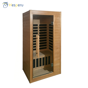 Nouveau Sauna Infrarouge Lointain 2026 pour 1 Personne en Bois de Cèdre Rouge Massif, Moderne, pour Intérieur, Alimentation Secteur, Promotion Exceptionnelle - Product Image 4