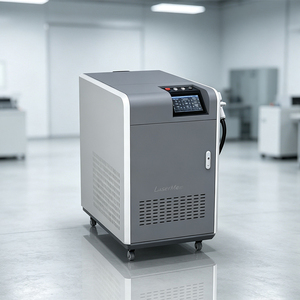 Nettoyeur laser pulsé LM-2000C 500W pour l'élimination de la rouille et de la peinture sur l'acier inoxydable, l'aluminium et le cuivre - Product Image 1