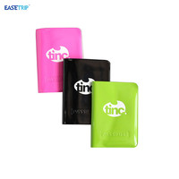 Porte-passeport en PVC avec sublimation personnalisée en gros Portefeuille Porte-cartes de voyage personnalisé