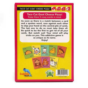 <span class=keywords><strong>Taco</strong></span> Cat Goat <span class=keywords><strong>Cheese</strong></span> <span class=keywords><strong>Pizza</strong></span> Jeu de société de dessin animé mignon et amusant | Jeu de cartes interactif joyeux pour 2 à 8 personnes Version anglaise - Product Image 2