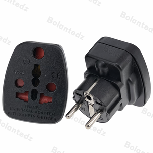 Adaptateur de <span class=keywords><strong>Voyage</strong></span> Universel Fournisseur en Gros Adaptateur de <span class=keywords><strong>Voyage</strong></span> Europe 16A 250V EU vers Prise SA WSA-9 Allemagne <span class=keywords><strong>France</strong></span> <span class=keywords><strong>Corée</strong></span> <span class=keywords><strong>du</strong></span> <span class=keywords><strong>Sud</strong></span> - Product Image 2