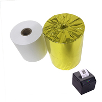 Papier thermique, vente en gros, 48 gsm, 70 gsm, 55gsm, 80x80 rouleaux thermiques