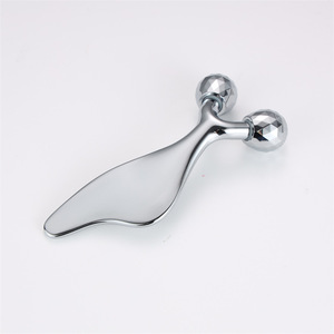 Massaggiatore a rullo YUEXIU in lega di zinco per occhi, strumento per raschiamento facciale, bastoncino di bellezza a testa di pesce per lifting del <span class=keywords><strong>viso</strong></span> - Product Image 5