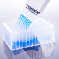 Placa de Reacción de Laboratorio para Fosas Profundas, Transparente y Desechable, de 96 Pocillos, para Cultivo de Bacterias y Células