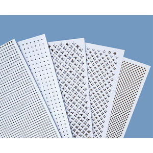Large Size Ockley White Faced Perforated <strong>MDF</strong> Grille <strong>Screening</strong> <strong>Panel</strong> - Product Image 4