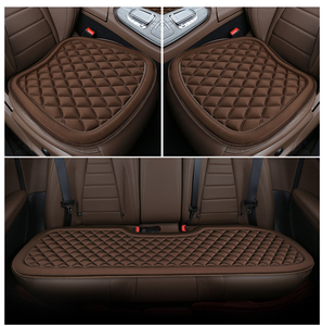 Cojín de Asiento de Coche de Gel Transpirable y Cómodo para Todas las Estaciones, Universal para Oficina, 3 Piezas, Protección Contra el Desgaste - Product Image 3