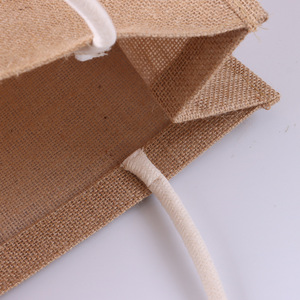 <strong>Custom</strong> logo <strong>Wholesale</strong> Printed Burlap Handbag Eco Reusable Shopping <strong>Jute</strong> Beach <strong>Tote</strong> <strong>Bag</strong> - Product Image 5
