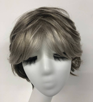 Perruque synthétique haut de gamme personnalisée Futura, résistante à la chaleur, en monofilament, coupe pixie bob, perruque complète en dentelle HD, sans colle