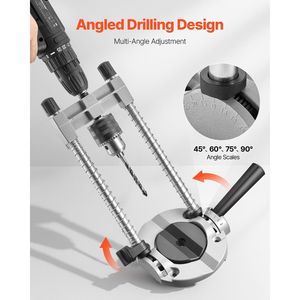 Portable Precision Drilling <b>Guide</b> Jig Attachment Multi-Angle Press <b>Drill</b> <b>Guide</b> - Product Image 2