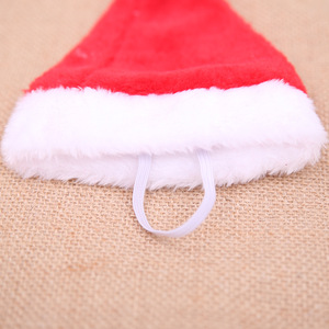 Chapeau de noël en peluche <span class=keywords><strong>pour</strong></span> <span class=keywords><strong>chat</strong></span>, chien, père noël, nouvel an, fête, décorations <span class=keywords><strong>pour</strong></span> la maison, casquettes <span class=keywords><strong>pour</strong></span> chiens - Product Image 5