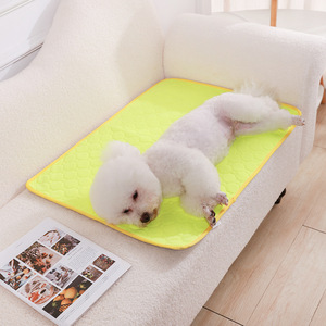 <strong>Washable</strong> Waterproof Reusable Absorbent Pet Bed Solid Pattern Puppy <strong>Dog</strong> Urine Diaper <strong>Pads</strong> <strong>for</strong> Training <strong>for</strong> Training Pet <strong>Pee</strong> Mat - Product Image 2