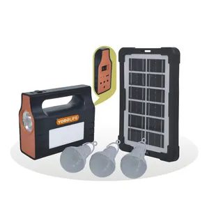 Solar Electric Power generation for home LiFePO4 Battery Emergency Portable Power Station