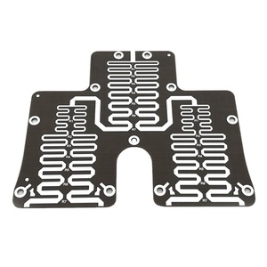 Assemblage de circuits imprimés à performance stable et conforme RoHS avec feuille de cuivre traitée par inversion de 0,5 oz pour station de base de communication par micro-ondes - Product Image 1
