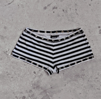 Nouveautés Ensemble 2 Pièces Sexy Y2K pour Femme : Crop Top et Short à Strass – Collection Été 2026