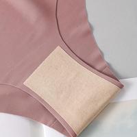Ensemble de 5 pièces de sous-vêtements pour femmes Euro-Américaines en soie glacée, sans couture, séchage rapide, respirant, taille mi-haute, sensation seconde peau