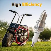 3 bougies d'allumage iridium F6RTC neuves de remplacement pour moteurs Champion Denso GX160/GX270/GX390, générateurs, mini-motos, karts et voiturettes de golf