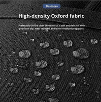 Sac à main souple en Oxford grande capacité pour homme, mallette de bureau étanche pour réunions et documents professionnels, sacoche pour ordinateur portable
