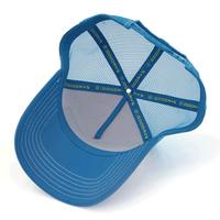 Vente en gros de haute qualité Design personnalisé broderie Patch Logo hommes à la mode 5 panneau chapeau coton maille casquette de camionneur OEM Sports Gorras