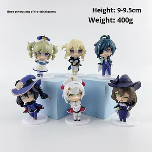 Statuetta Anime in PVC di Paimon, Klee, Wendy, Hu Tao, Qiqi, Shenli, Ayaka, Manbaotou Mian, Modellino da Scrivania - Product Image 4