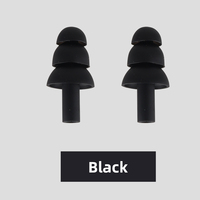 Bouchons d'oreilles en silicone personnalisés, étanches, réducteurs de bruit, réutilisables, avec étui, pour sports nautiques, sommeil, voyage, usine