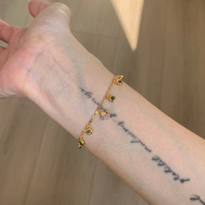 Bracelets en argent 925 pour femme, chaîne à maillons géométriques, bijoux prêts à être expédiés, fournisseur de bijoux en gros, en stock, bijoux fins - Product Image 1