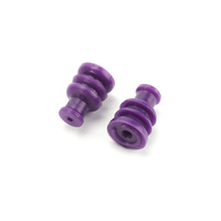 Bouchon d'étanchéité en silicone violet TC03287 pour connecteur de faisceau de câblage automobile