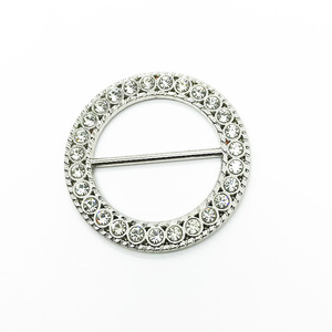 Hebillas de cristal de Metal de moda de alta calidad con aspecto de perla de plástico y diamantes de imitación para ropa nueva llegada - Product Image 4