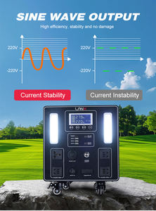 Longue durée de vie hors réseau énergie solaire fer LiFePO4 3000W 3500W Camping stockage d'énergie en plein air centrale solaire Portable - Product Image 5